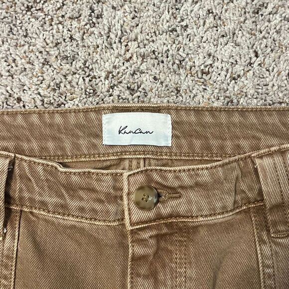 KanCan Tan Straight Leg Ankle Cut Denim Jeans Size 29 - Picture 6 of 7